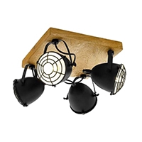 На четыре и более ламп