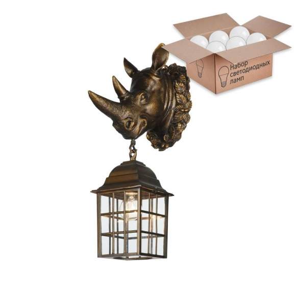Настенный светильник с лампочкой Favourite Hunt 2033-1W+Lamps А60 Настенный светильник с лампочкой Favourite Hunt 2033-1W+Lamps А60
