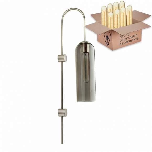 Бра с лампочкой Odeon Light Vosti 4805/1W+Retro Lamps T30/T32 Бра с лампочкой Odeon Light Vosti 4805/1W+Retro Lamps T30/T32