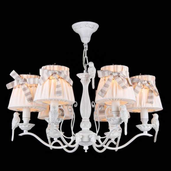 Подвесная люстра Maytoni Bird ARM013-06-W Подвесная люстра Maytoni Bird ARM013-06-W