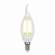 Филаментная светодиодная лампа E14 6W 3000K (теплый) Air Uniel LED-CW35-6W-WW-E14-CL GLA01TR (UL-00002199)