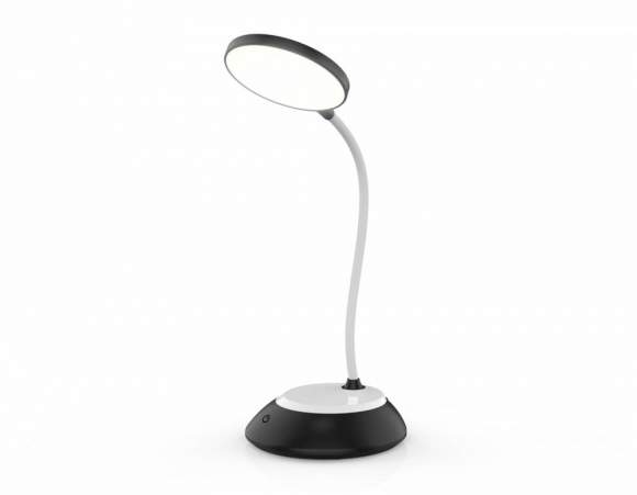 Настольная лампа с аккумуляторной батареей, и USB-проводом Desk Ambrella light DE601