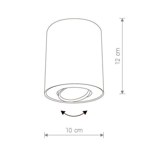 Потолочный накладной точечный cветильник Nowodvorski Set 8903 Потолочный накладной точечный cветильник Nowodvorski Set 8903