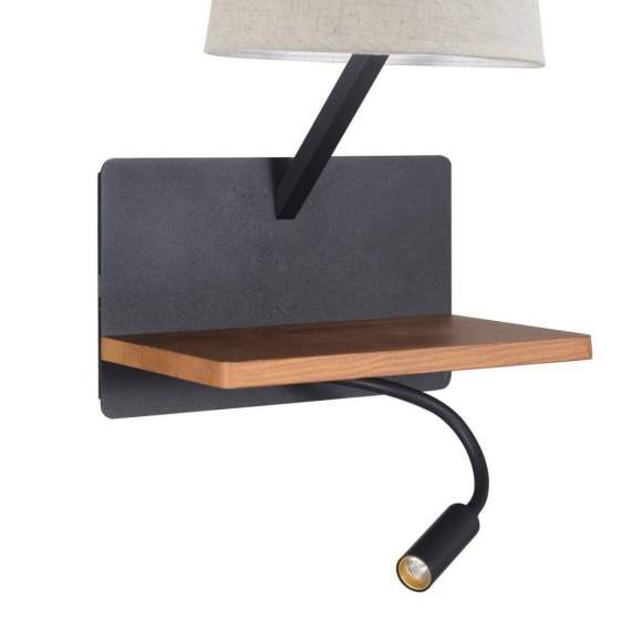 Бра с полкой и USB-портом Favourite Liga 2896-1W Бра с полкой и USB-портом Favourite Liga 2896-1W