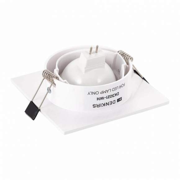 DK3021-WH Встраиваемый поворотный светильник Denkirs