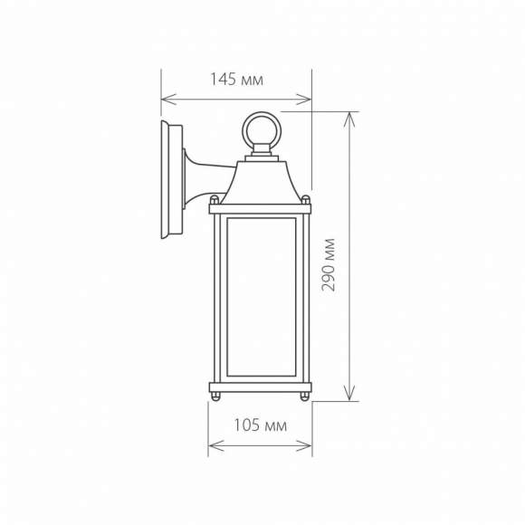 BRICK белый (GL 1008D) Уличный настенный светильник Elektrostandard (a038439) BRICK белый (GL 1008D) Уличный настенный светильник Elektrostandard (a038439)