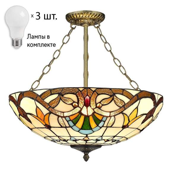 Люстра с лампочками Velante 830-807-03+Lamps