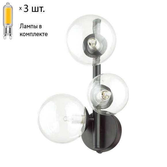 Бра с лампочками Odeon Light Tovi 4818/3W+Lamps G9