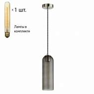 Подвесной светильник с лампочкой Odeon Light Vosti 4805/1+Retro Lamps T30/T32