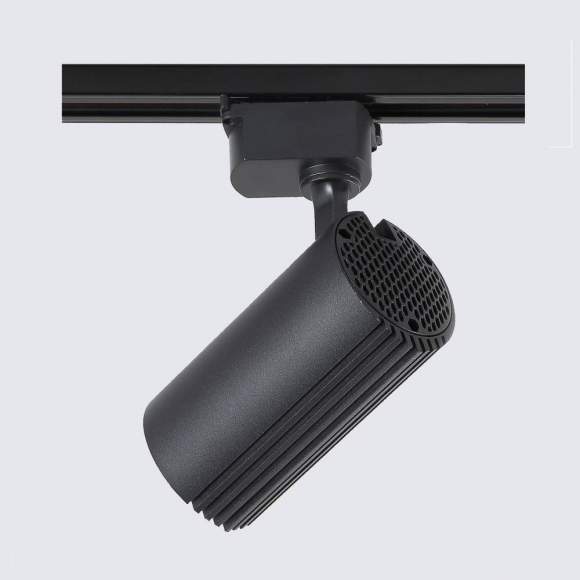 Однофазный LED светильник 20W 3000К для трека Crystal Lux CLT 0.11 (CLT 0.31 007 20W BL) Однофазный LED светильник 20W 3000К для трека Crystal Lux CLT 0.11 (CLT 0.31 007 20W BL)