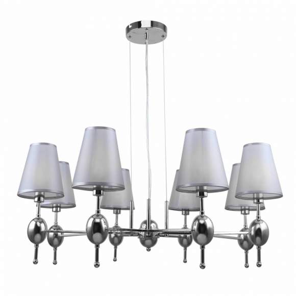Подвесная люстра Escada 2106/8S E14*40W Nickel Подвесная люстра Escada 2106/8S E14*40W Nickel