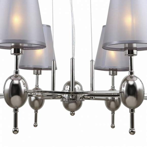 Подвесная люстра Escada 2106/8S E14*40W Nickel Подвесная люстра Escada 2106/8S E14*40W Nickel