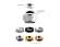 Корпус светильника накладной для насадок D60/70mm с LED подсветкой Ambrella light Diy Spot C1104