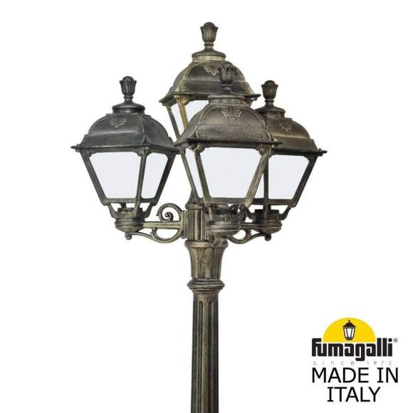 Садово-парковый фонарь Fumagalli ARTU BISSO/CEFA 3+1 U23.158.S31.BYF1R