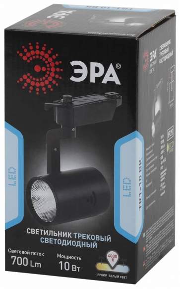 Однофазный LED светильник 10W 4000К для трека Trek Эра TR1 - 10 WH (Б0032100) Однофазный LED светильник 10W 4000К для трека Trek Эра TR1 - 10 WH (Б0032100)