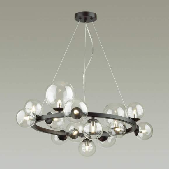 Подвесная люстра с лампочками Odeon Light Tovi 4818/14+Lamps G9