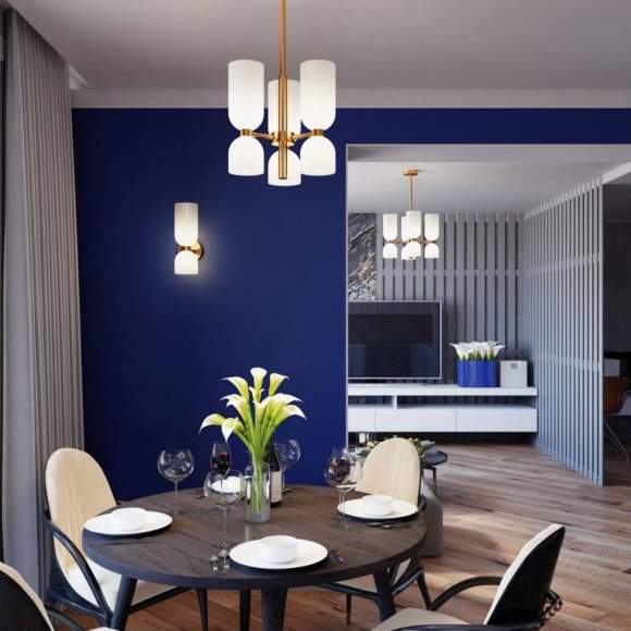 Люстра на штанге с лампочками Odeon Light Orinoco 4798/6+Lamps E14 P45 Люстра на штанге с лампочками Odeon Light Orinoco 4798/6+Lamps E14 P45