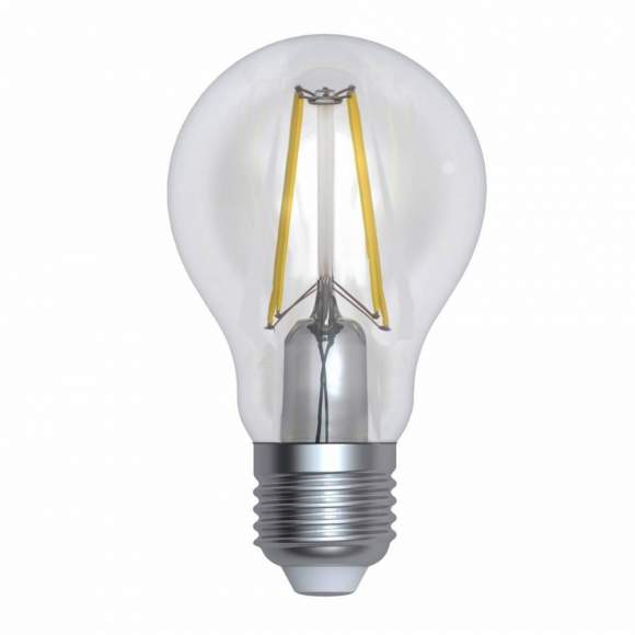 Диммируемая светодиодная лампа E27 12W 3000K (теплый) Air Uniel LED-A60-12W-3000K-E27-CL-DIM GLA01TR (UL-00005183)