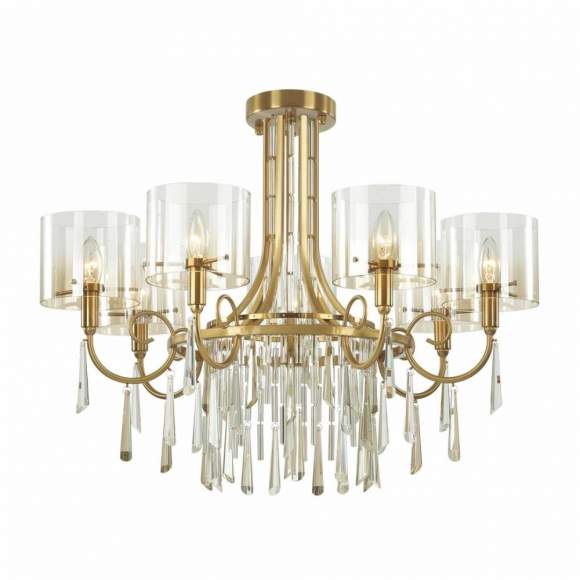 Потолочная люстра Odeon Nicole с поддержкой Алиса 4886/7-A