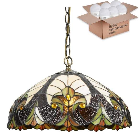 Подвесной светильник с лампочками Velante 815-806-02+Lamps E27 P45 Подвесной светильник с лампочками Velante 815-806-02+Lamps E27 P45