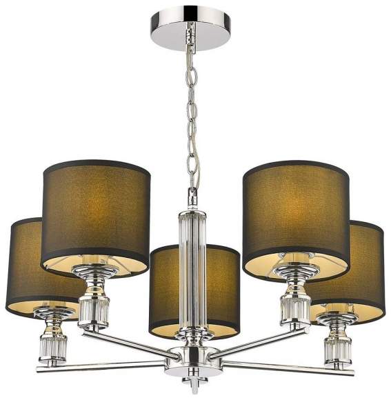 Подвесная люстра с лампочкой Velante 293-123-05+Lamps E14 P45