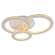 Светодиодная диммируемая люстра с ПДУ Profit Light 8061/3 WHT 192W+7W RGB