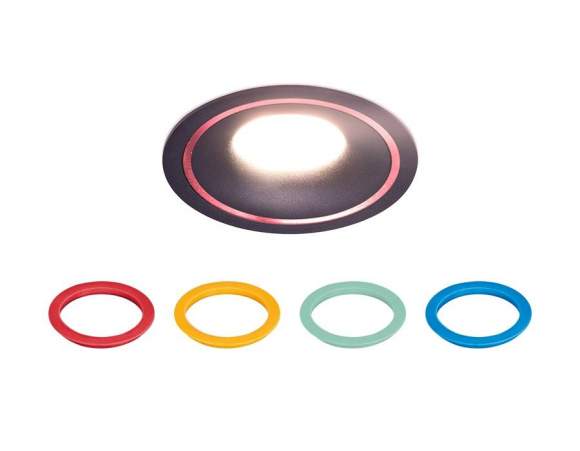 TN121 BK/S Встраиваемый точечный светильник Ambrella light Techno