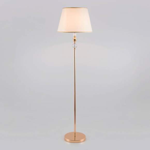 Классический торшер с абажуром Евросвет 01072/1 золото a045214