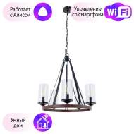 Подвесная люстра Arte Lamp Dalim с поддержкой Алиса A7014SP-5BK-A