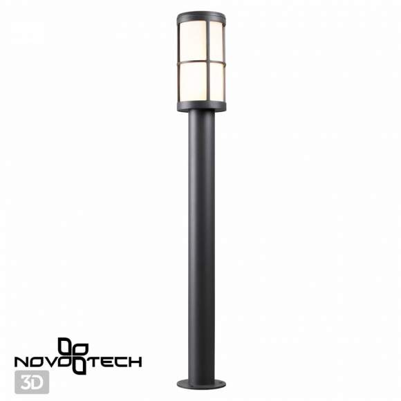 Уличный столб Novotech Zebra с лампочкой 370776+Lamps E27 Свеча Уличный столб Novotech Zebra с лампочкой 370776+Lamps E27 Свеча