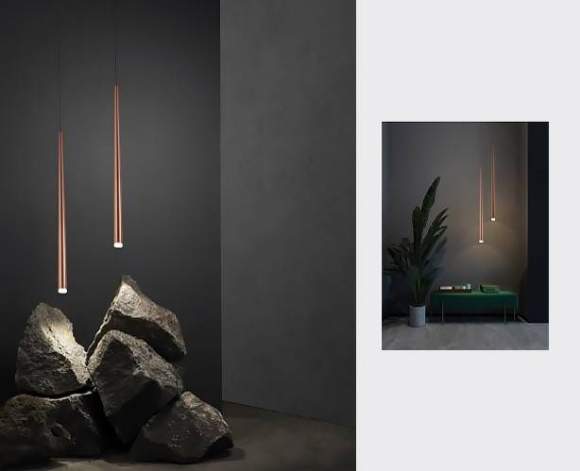 Подвесной светодиодный светильник Italline IT03-1428 coffee