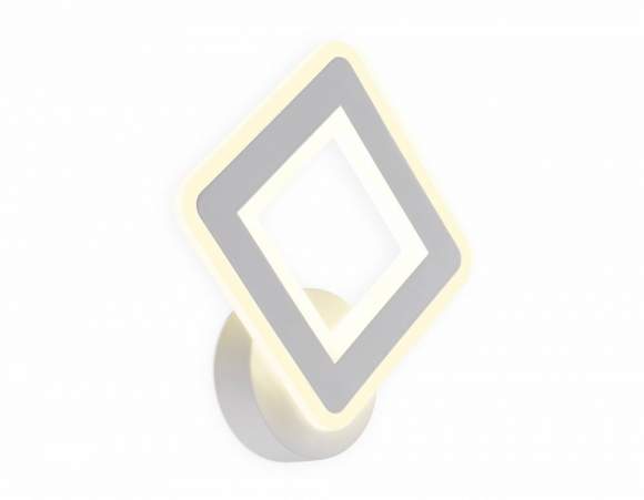 Настенный светодиодный светильник Ambrella light FA871 WH Настенный светодиодный светильник Ambrella light FA871 WH