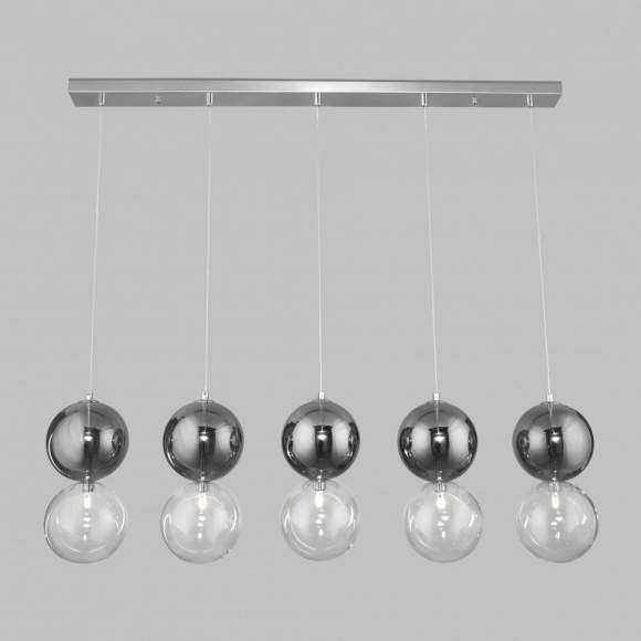 Подвесной светильник ЕВРОСВЕТ Selisa 50091/5 хром/дымчатый (a057448) Подвесной светильник ЕВРОСВЕТ Selisa 50091/5 хром/дымчатый (a057448)
