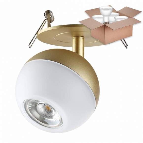 Спот с лампочкой Novotech Garn 370819+Lamps Gu10 Спот с лампочкой Novotech Garn 370819+Lamps Gu10