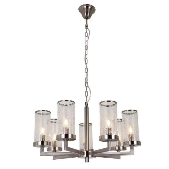 Подвесная люстра с лампочками Favourite Assembly 2374-7P+Lamps E14 Свеча Подвесная люстра с лампочками Favourite Assembly 2374-7P+Lamps E14 Свеча