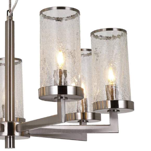 Подвесная люстра с лампочками Favourite Assembly 2374-7P+Lamps E14 Свеча Подвесная люстра с лампочками Favourite Assembly 2374-7P+Lamps E14 Свеча