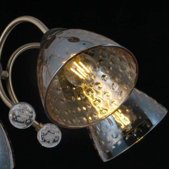 Потолочная люстра Illumico IL0230-5CSQ-29 BK AB (1423886) Потолочная люстра Illumico IL0230-5CSQ-29 BK AB (1423886)