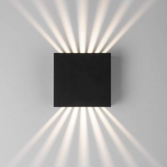 Уличный настенный светильник Elektrostandard Sole 35149/D черный (a058892) Уличный настенный светильник Elektrostandard Sole 35149/D черный (a058892)