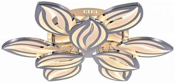 Потолочная светодиодная люстра с ПДУ Escada 10221/9 LED Chrome Потолочная светодиодная люстра с ПДУ Escada 10221/9 LED Chrome