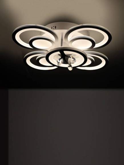 Потолочная светодиодная люстра с управлением Wi-Fi Camelion LCL-1018 (14626)