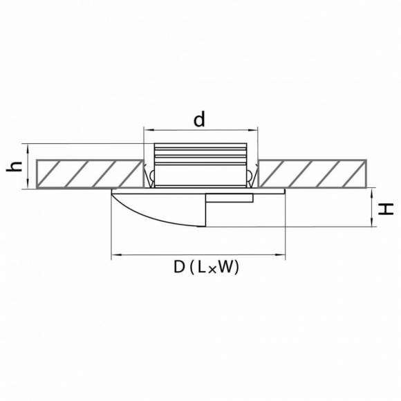 212147 Встраиваемый светодиодный светильник Lightstar Lumina 212147 Встраиваемый светодиодный светильник Lightstar Lumina