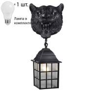 Уличный настенный светильник с лампочкой Favourite Hunt 2253-1W+Lamps А60