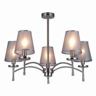 Люстра на штанге Escada 694/5PL E14*40W Nickel
