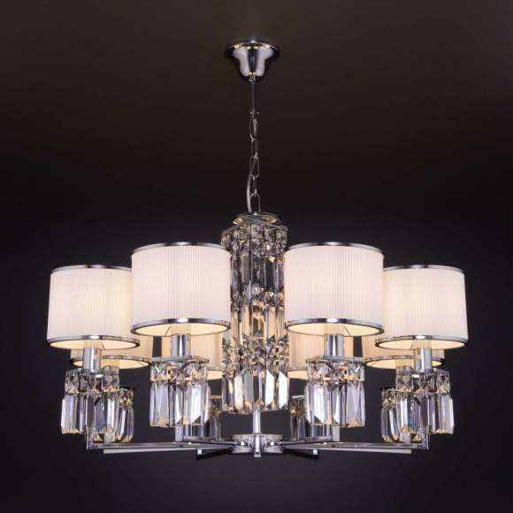 Подвесная люстра Eurosvet 10099/8 хром