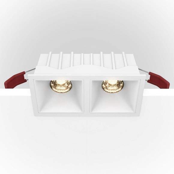 Встраиваемый светильник Maytoni Alfa LED DL043-02-10W3K-D-SQ-W Встраиваемый светильник Maytoni Alfa LED DL043-02-10W3K-D-SQ-W