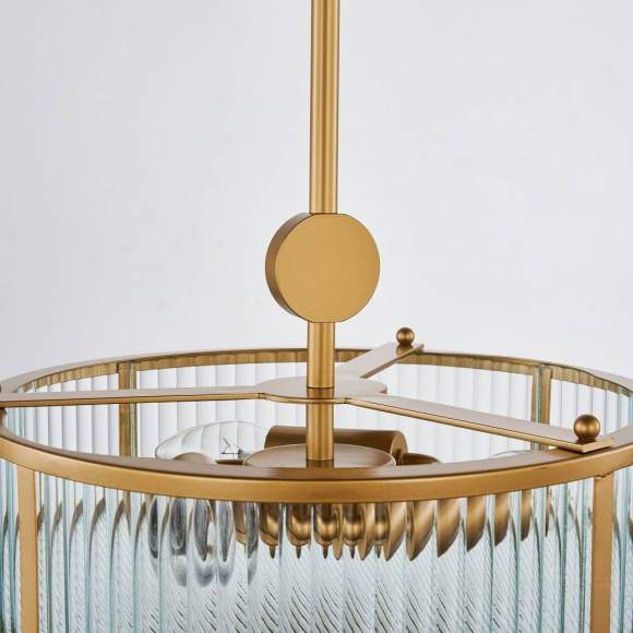 Подвесной светильник с лампочками Favourite Radiales 3099-3P+Lamps E14 Свеча