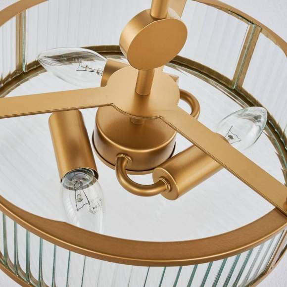 Подвесной светильник с лампочками Favourite Radiales 3099-3P+Lamps E14 Свеча