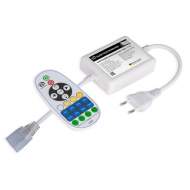 Контроллер для светодиодной ленты Premium с ПДУ 220V (радио), 500W, IP20 Elektrostandard (Контроллер для ленты Premium мультибелый 220V 500W IP20 с радио пультом (LSC 007)) a041348