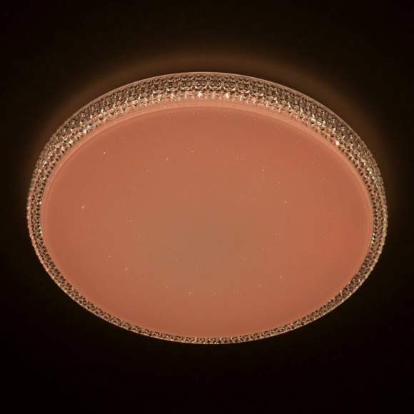 Потолочная светодиодная люстра с голосовым управлением Citilux Альпина Смарт CL718A80G