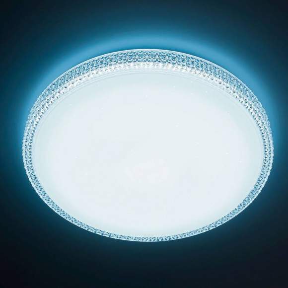 Потолочная светодиодная люстра с голосовым управлением Citilux Альпина Смарт CL718A80G